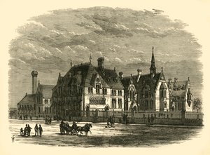 Owens College, 1898. autorstwa Unbekannt