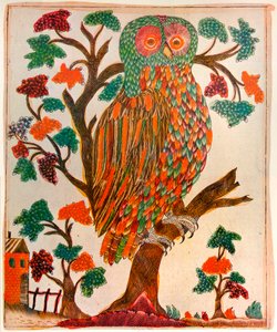 Sowa, odbitka Lubok, 1800 autorstwa Unbekannt