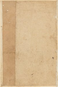 Strona z Opowieści papugi Tuti-nama: pusta strona, c. 1560. autorstwa Unbekannt