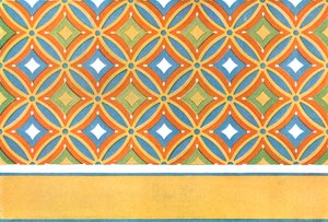 Malowany sufit w grobowcu Amenemheta w Tebach, Egipt, 1928. autorstwa Unbekannt