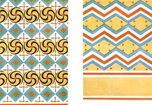 Malowane sufity w grobowcu Amenemheba w Tebach, Egipt, 1928. autorstwa Unbekannt