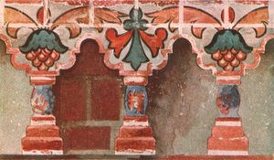 Malowana galeria w kościele Jana Chrzciciela w Tołszkowie w Jarosławiu, Rosja, c1695, 1928. autorstwa Unbekannt