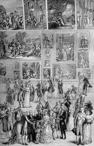 Wystawa malarstwa, Luwr, Paryż, 1737 1882-1884 autorstwa Unbekannt