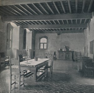 Palazzo Davanzati, główna sala na trzecim piętrze, 1928 autorstwa Unbekannt