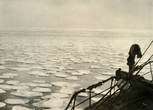 Lód naleśnikowy w Morzu Rossa, ok. 1908, 1909. autorstwa Unbekannt