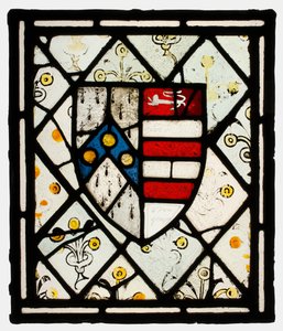 Panel z Heraldyczną Tarczą Johnsona, Brytyjczycy, ok. 1930 r. 1500. autorstwa Unbekannt