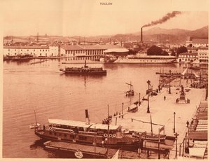 Panorama Quais w Tulonie, 1930. autorstwa Unbekannt