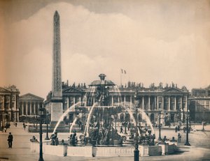 Paryż. - Place De La Concorde. -LL, c1910. autorstwa Unbekannt
