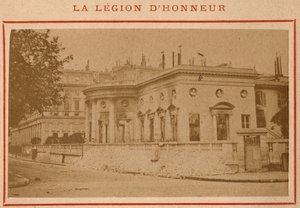 Komuna Paryska (1871): widok na Palais de la Legion d