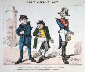 Paryż Pacyfikuje, 1871. autorstwa Unbekannt