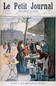 Paryż o szóstej rano, 1895 autorstwa Unbekannt