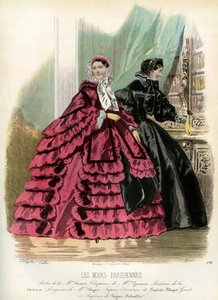 Paryska moda XIX wieku, 1857 1938 autorstwa Unbekannt