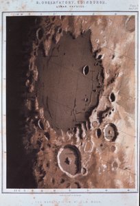 Część powierzchni Księżyca, 1857 autorstwa Unbekannt