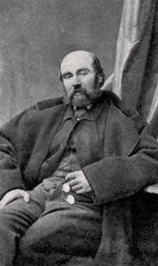 Paul Feval Starszy, francuski powieściopisarz i dramaturg, 1868 autorstwa Unbekannt