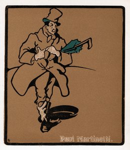 Paul Martinetti, gwiazda American Music Hall, koniec XIX wieku autorstwa Unbekannt