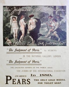 Reklama mydła gruszki, 1897 autorstwa Unbekannt