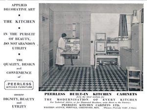 Niezrównane szafki kuchenne do zabudowy, 1935 autorstwa Unbekannt