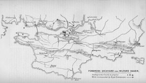 Pembroke Dockyard i Milford Haven, 1884 autorstwa Unbekannt