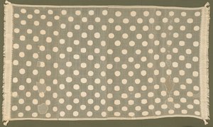 Tekstylia peruwiańskie: płaszcz lub wiszące, przepaska na biodra, turban, watowana czapka, opaska z frędzlami, lata 1200-1460. autorstwa Unbekannt