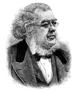Peter Christian Asbjornsen 1812-1885, norweski folklorysta i przyrodnik autorstwa Unbekannt