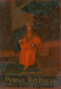 Piotr Orseolo, król Węgier, I poł. XVIII w. autorstwa Unbekannt