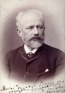 Piotr Czajkowski, rosyjski kompozytor, 1888 autorstwa Unbekannt