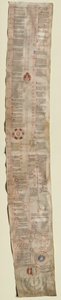 Piotr z Poitiers Kompendium Historiae w Genealogia Christi, c. 1220 autorstwa Unbekannt