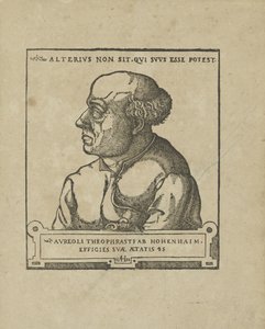 Philippus Theophrastus Aureolus Bombastus von Hohenheim Paracelsus, ok. 1538. autorstwa Unbekannt