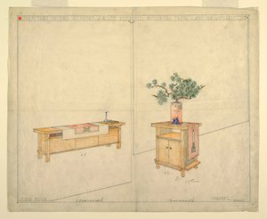 Ławka do pianina i Taboret, Rezydencja Henry