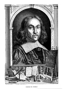 Pierre de Fermat, XVII-wieczny francuski matematyk, 1870 autorstwa Unbekannt