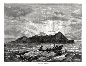 Wyspa Pitcairn, Ocean Spokojny, 1877 autorstwa Unbekannt
