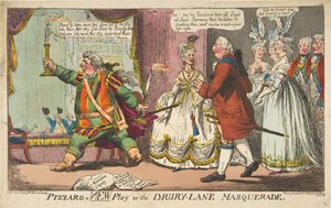 Pizzaro, nowa sztuka lub maskarada Drury-Lane, 11 czerwca 1799. autorstwa Unbekannt