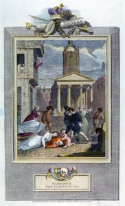 Plaga londyńska, 1665 1810 autorstwa Unbekannt