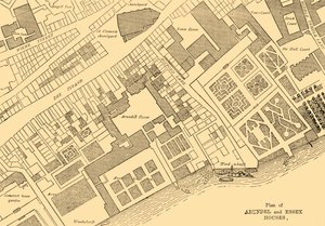 Plan domów Arundel i Essex, 1881. autorstwa Unbekannt