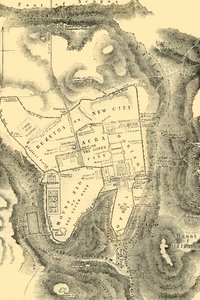 Plan Jerozolimy w pierwszym wieku chrześcijańskim, 1890. autorstwa Unbekannt