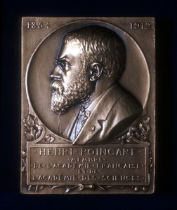 Tabliczka upamiętniająca śmierć Henri Poincare, francuskiego matematyka, 1912 autorstwa Unbekannt