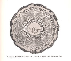 Tablica upamiętniająca WG Graces setny wiek, 1895 1912 autorstwa Unbekannt