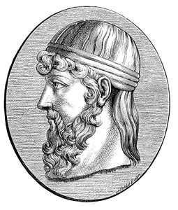 Platon c428-c348 pne, filozof starożytnej Grecji autorstwa Unbekannt