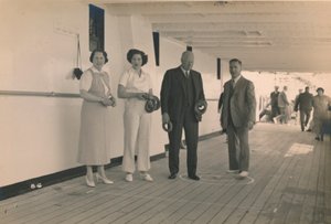 Granie w cudzysłów na pokładzie SS Arandora Star, 1936 autorstwa Unbekannt
