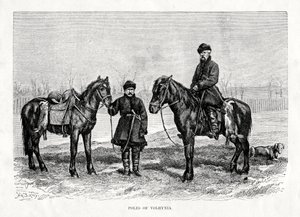 Polen von Wolhynien, Westukraine, 1879