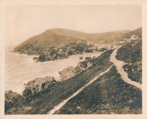 Polperro z punktu widokowego, 1927 autorstwa Unbekannt