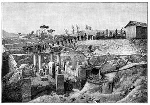 Pompeje, Włochy, 1900 autorstwa Unbekannt