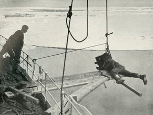 Ponting Cinematographs Łuk Terra Nova, c19101913, 1913 autorstwa Unbekannt