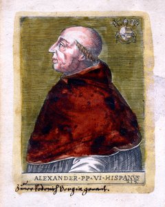 Papież Aleksander VI autorstwa Unbekannt