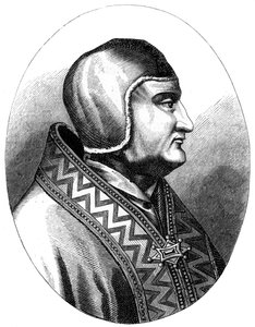 Papież Klemens IV d1268, 1849 autorstwa Unbekannt
