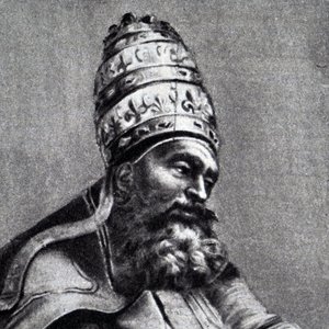 Papież Grzegorz VII. autorstwa Unbekannt