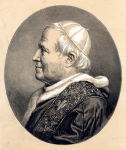 Papież Pius IX, 1846 r. autorstwa Unbekannt
