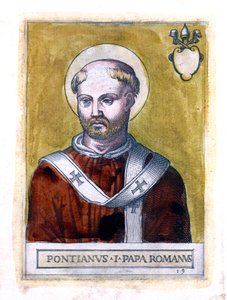 Papież Poncjan I autorstwa Unbekannt