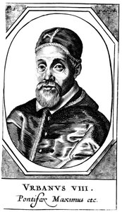 Papież Urban VIII 1568-1644 autorstwa Unbekannt