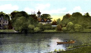 Willa Popes, Twickenham, Londyn, XX wiek autorstwa Unbekannt
